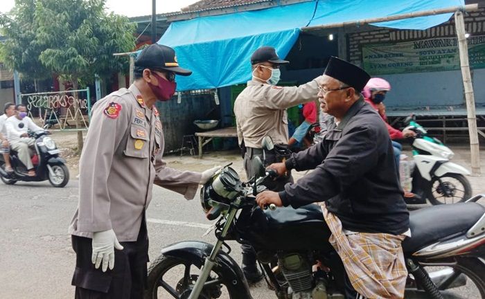 Begini Nasib Pengguna Jalan Jika Nekat Masuk Arosbaya Tak Pakai Masker