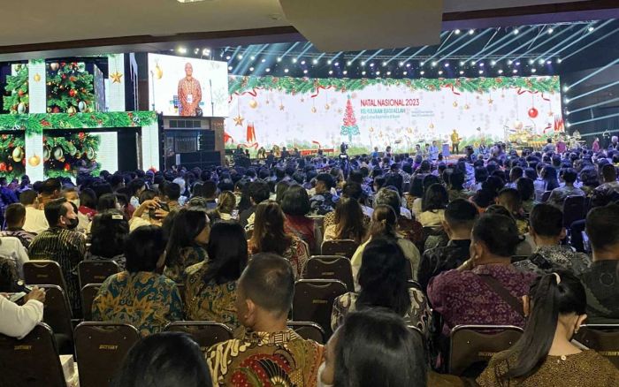 Kunjungi Gereja Bethany Nginden Surabaya, Jokowi Berpesan Jaga Toleransi Jelang Pemilu 2024