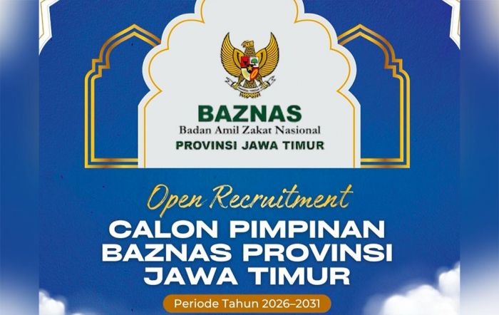 Pendaftaran Calon Pimpinan Baznas Jatim Periode 2026–2031 Dibuka, Catat Jadwal dan Syaratnya!