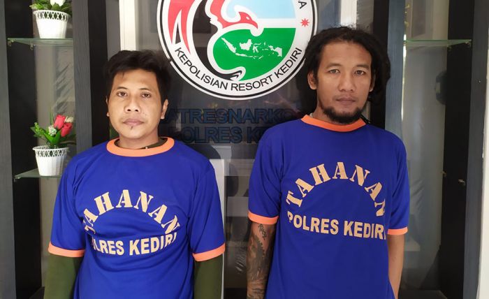 Edarkan Sabu-Sabu, Dua Pria di Kediri Ditangkap Polisi