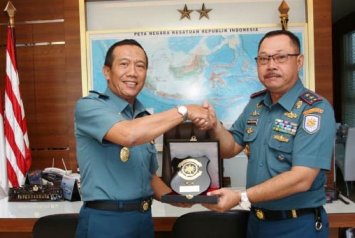 Pangkoarmada II Terima Kunjungan Kadislaikmatal Pangkoarmada II Terima Kunjungan Kadislaikmatal