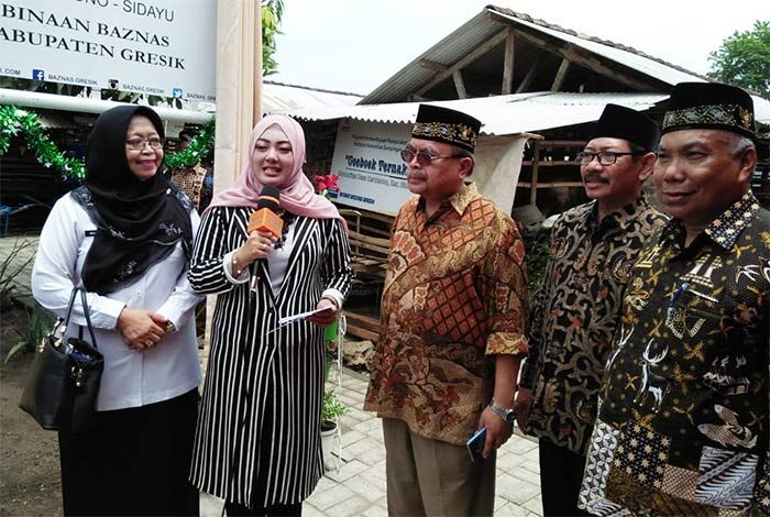 Baznas Pusat Apresiasi Program Ternak Baznas Gresik