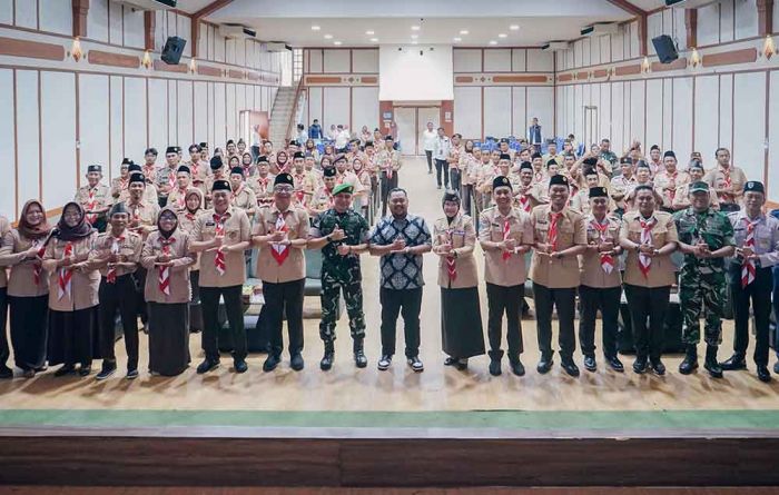 Buka Muscab Gerakan Pramuka, Bupati Gresik Harap Hasilkan Program Inovatif dan Kolaboratif