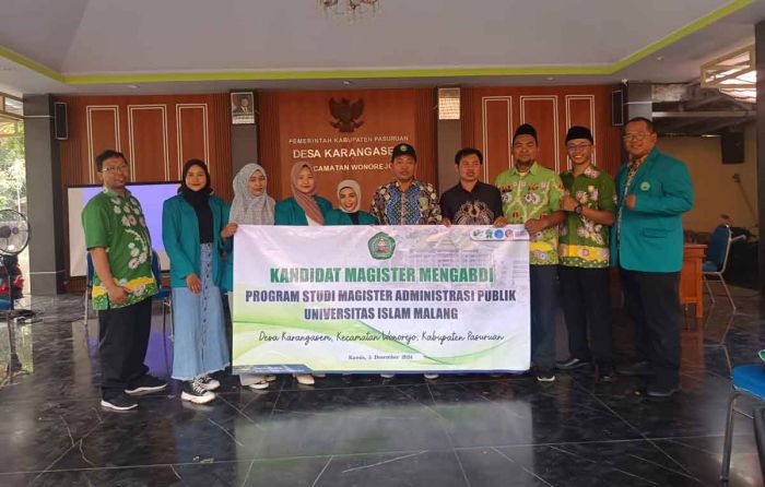 Kandidat Magister Administrasi Publik Unisma Lakukan Pengabdian di Desa Karangasem Pasuruan