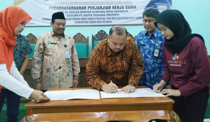 Gandeng KPRI Al-Ikhlas Kemenag Kota Surabaya, PT Kaffa Persada Properti Bidik Guru Madrasah