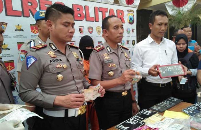 Polres Blitar Bekuk Pemalsu STNK dan BPKB