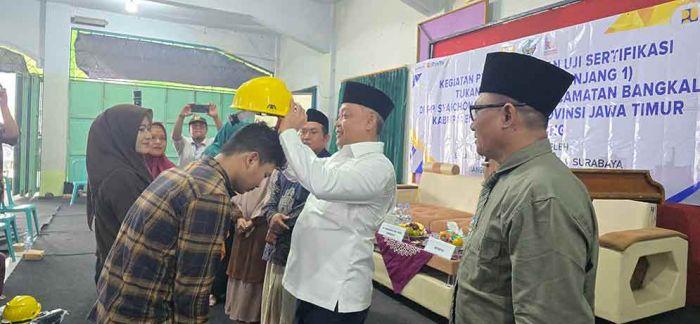 Syafiuddin Buka Acara Pelatihan Keterampilan Pasang Bata, Berharap Santri Ahli di Bidang Konstruksi