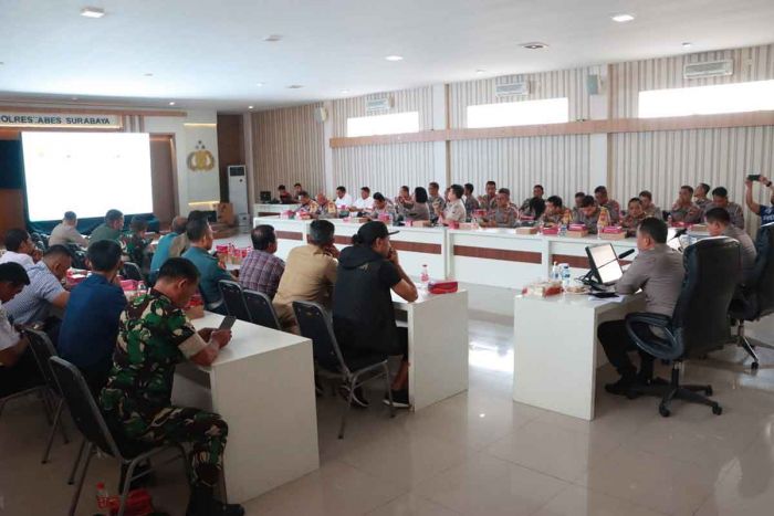 1800 Personel Siap Amankan Pertandingan Persebaya Surabaya Vs Persita Tangerang