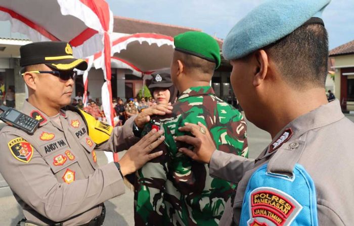 Pimpin Upacara Persiapan Operasi Lilin Semeru 2024, Begini Pesan Wakapolres Pamekasan