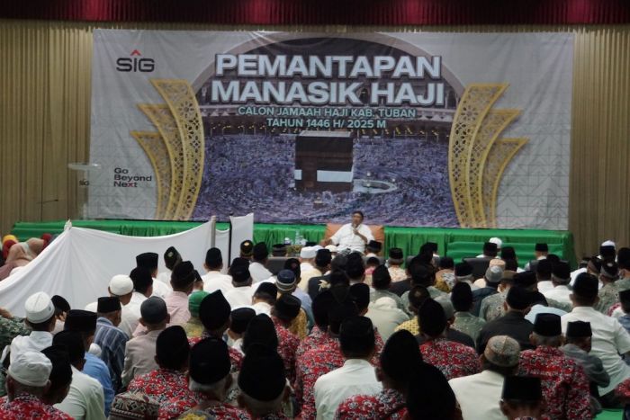 Gandeng Kemenag, SIG Pabrik Tuban Berikan Pemantapan Manasik Haji Kepada Ratusan CJH