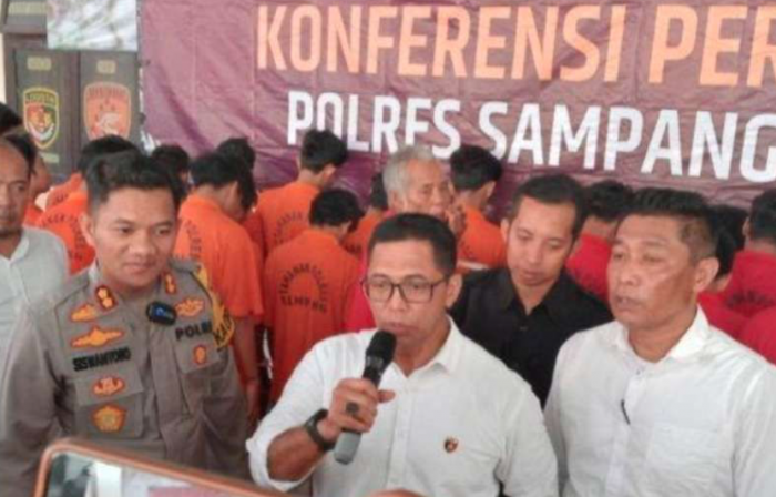 Polres Sampang Ringkus Pelaku Kriminal dari Operasi Pekat Semeru, Didominasi Judi Slot Online