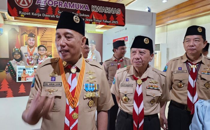 Rakerda Kwarda Pramuka Jatim Hasilkan Sejumlah Proker, Termasuk Bedah Rumah Bersama Pemprov