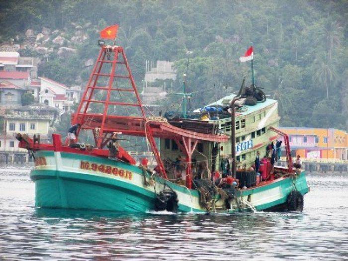 Dalam Sepekan, TNI Tangkap Lima Kapal Asing