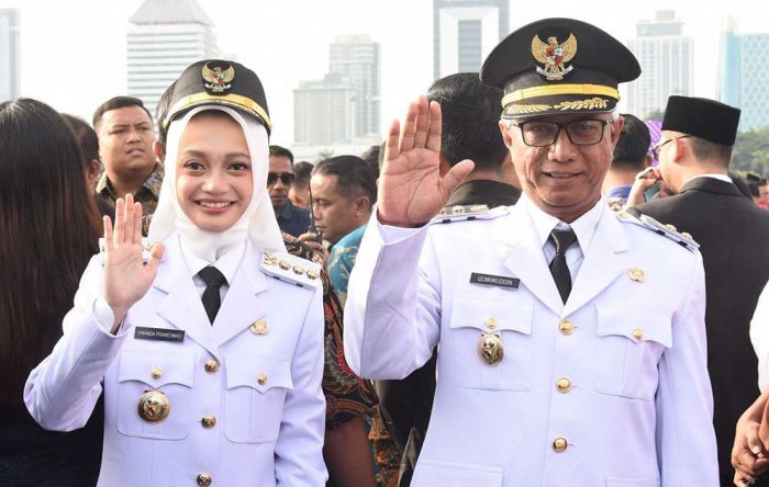 Resmi Dilantik, Vinanda dan Gus Qowim Siap Wujudkan Kota Kediri MAPAN