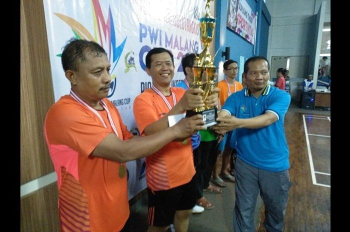 ​Polres Malang Kota Sabet Wali Kota Cup, Wartawan RRI dan ATV Gondol PWI Cup