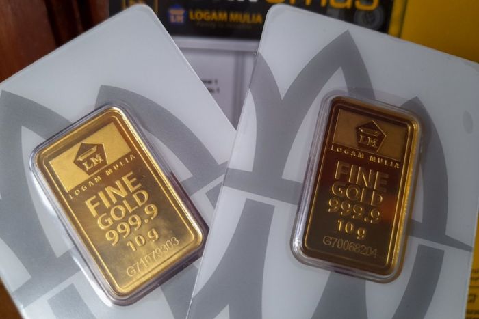 Alami Lonjakan Lagi, Harga Emas Antam 1 Gram Hampir Sentuh Rp2 Juta Alami Lonjakan Lagi, Harga Emas Antam 1 Gram Hampir Sentuh Rp2 Juta
