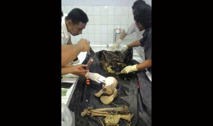 Penemuan Mayat yang Sudah jadi Tulang Belulang Gegerkan Warga Ngantru