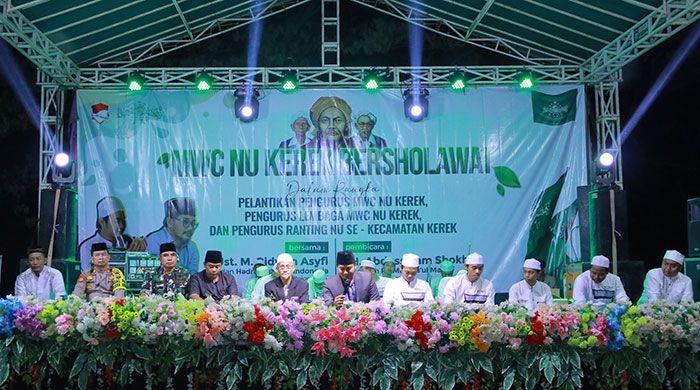 Pengurus MWC NU Kerek Tuban Periode 2022-2027 Resmi Dilantik