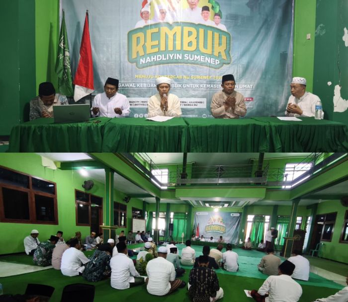 Dihadiri Berbagai Elemen Masyarakat, PCNU Sumenep Gelar Rembuk Nahdliyin Bahas Isu Keumatan Dihadiri Berbagai Elemen Masyarakat, PCNU Sumenep Gelar Rembuk Nahdliyin Bahas Isu Keumatan