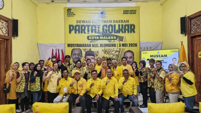 Muscam Golkar Blimbing Kota Malang Tetapkan Nedy Zunaedi sebagai Ketua PK Secara Aklamasi