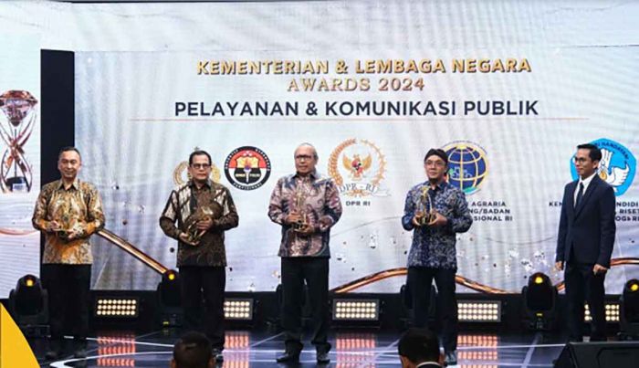 Kementerian ATR/BPN Sabet Penghargaan Kategori Pelayan dan Komunikasi