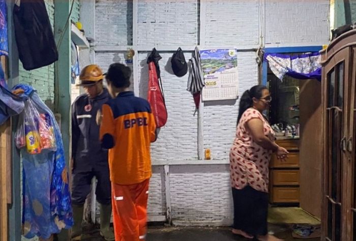 Hujan Deras, Rumah Warga Tulungrejo Kota Batu Diterjang Banjir