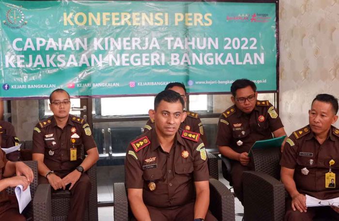 Kejari Bangkalan Beberkan Hasil Kinerja 2022