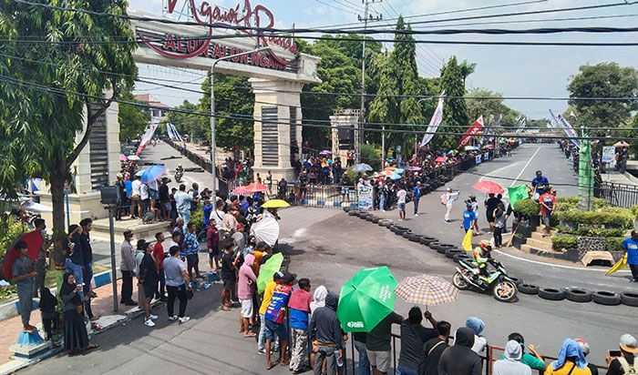 Antisipasi Balap Liar, Polres Ngawi Gelar Tindak Road Race 2022