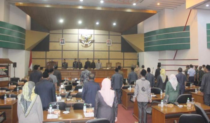 Banyak Kursi Dewan Kosong saat Sidang Paripurna Pertanggungjawaban Pelaksanaan APBD 2018