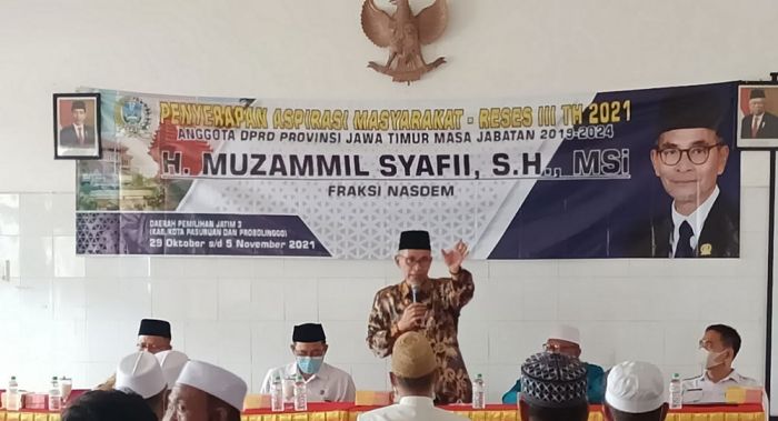 Reses Anggota DPRD Jatim, Muzammil Syafii Gelar Sosialisasi P4GN di Kabupaten Pasuruan