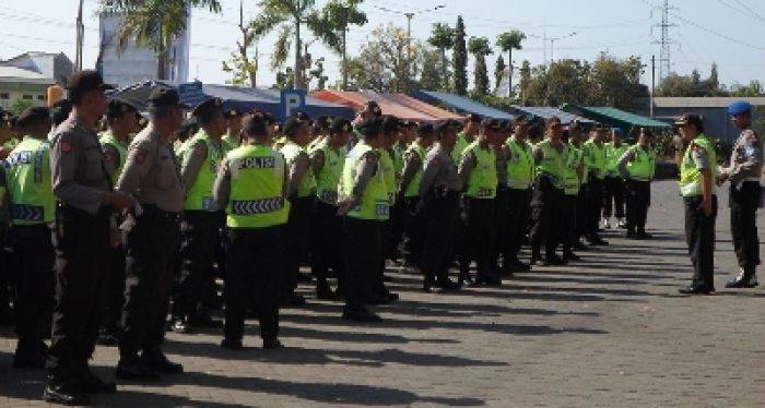 534 Polisi Sidoarjo Amankan Laga Timnas Indonesia vs Kamboja