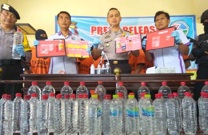 Operasi Tumpas Narkoba, Polres Pamekasan Bekuk 8 Tersangka