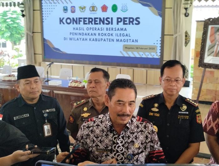 Penindakan Rokok Ilegal, Pj Bupati Magetan Ajak Masyarakat Hindari Hal ini