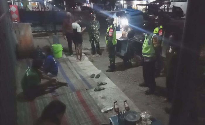 Ngawi Berlakukan PPKM Level 4, Petugas Gabungan Semakin Giat Patroli