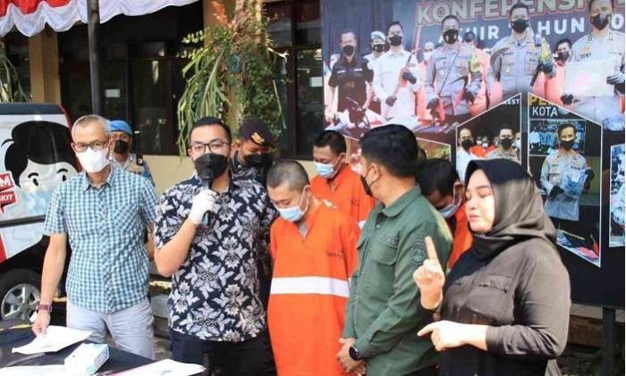 ​Polresta Malang Tangkap Pelaku Penipuan Modus Gendam saat Akan Jual Hasil Penipuan