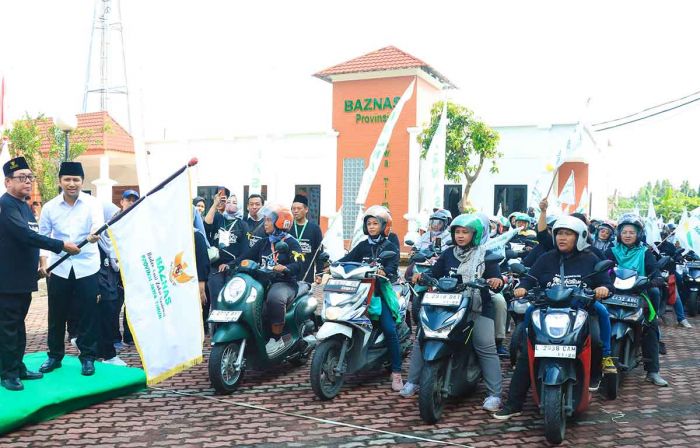 Wagub Jatim Lepas 750 Bunda Ojol di Tarhib Ramadhan 1446 H