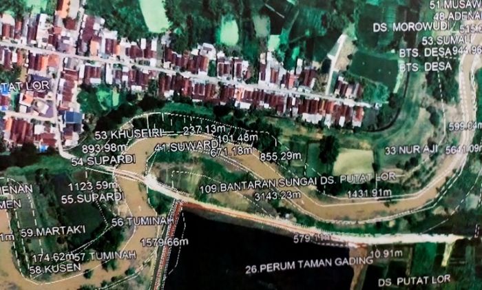 Penanggulan Kali Lamong Segera Dimulai, Penlok Lahan 4,5 Hektare Rampung