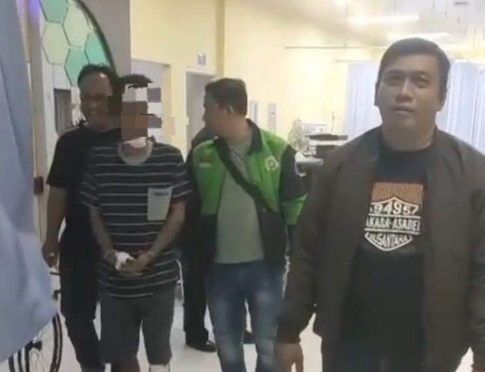 Diteriaki Anak Pemilik Rumah, Pelaku Curanmor di Krian Sidoarjo Diamankan Warga