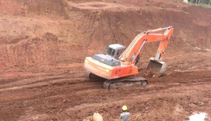 Polres Gresik Usut Proyek Penambangan Waduk Sumengko