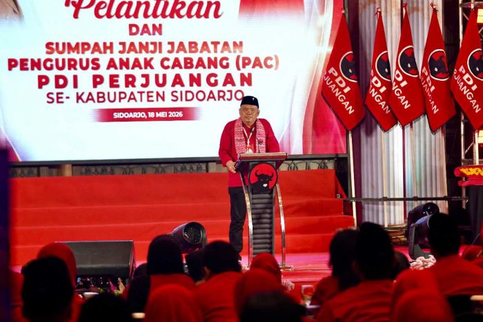 Berangkat Pelantikan, Ratusan PAC PDIP Sidoarjo Bawa Kritik soal Banjir hingga Pengangguran