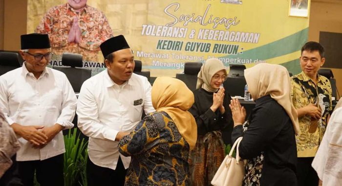 Halal Bihalal Kediri Guyub Rukun Tekankan Pentingnya Toleransi