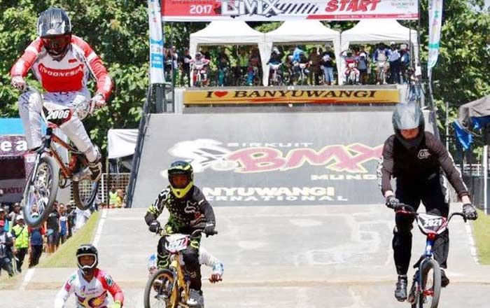  Dispora Banyuwangi Gelar Kompetisi BMX Internasional 