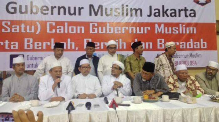 Pendaftar Konvensi Gubernur Muslim Jakarta Berkumpul di Gedung Juang 45