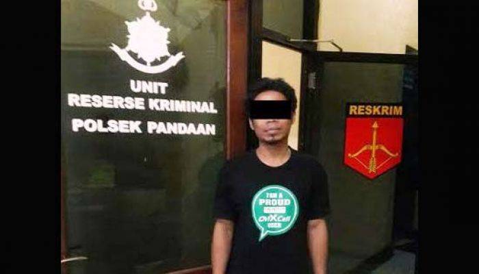 Polsek Pandaan Tangkap Pengecer Togel di Toko Jamu