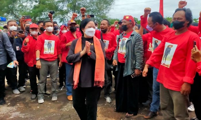 Kunker di Banyuwangi, Ketua DPR RI Disambut Yel-Yel "Puan Maharani Presiden"