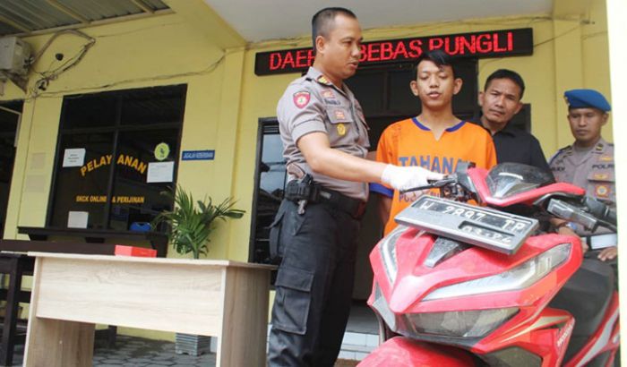 Terjebak Gang Buntu, Jambret HP di Sukodono Sidoarjo Diringkus Polisi