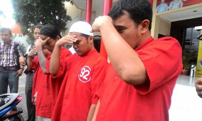 Komplotan Curanmor di Surabaya Ditangkap