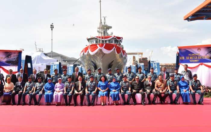 Pangarmatim Hadiri Peluncuran KRI Kerambit-627