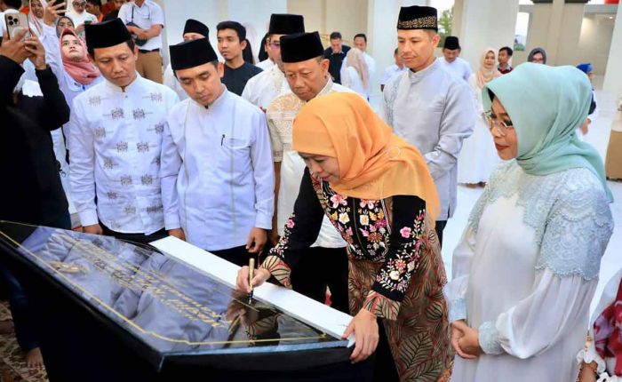 Gubernur Khofifah Optimis Masjid KHAS Krampyangan Jadi Pusat Edukasi Keislaman di Kota Pasuruan