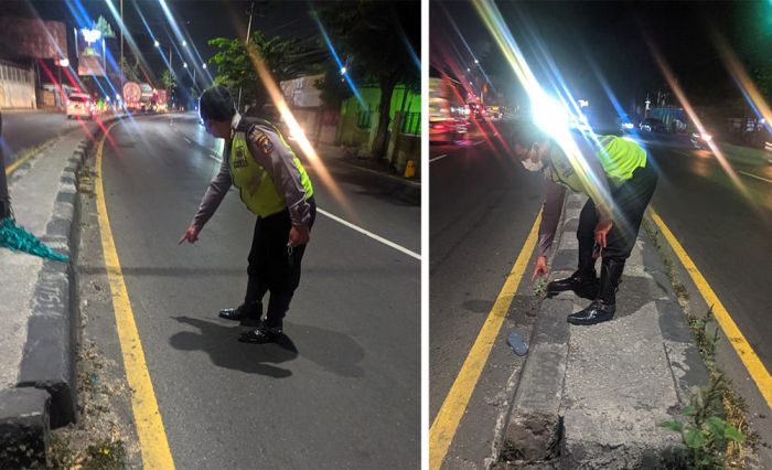 Pemuda Menanggal Tewas Kecelakaan di Jalan Raya Taman Sidoarjo
